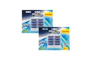 2 x Gillette Razors Mach3 Turbo 8 Pack