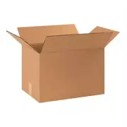 Corrugated Boxes 17 1/4 x 11 1/4 x 11 1/2" ECT-32 Brown Moving Boxes 25 Boxes