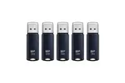 Silicon Power 128GB Marvel M02 USB 3.0 Flash Drive - Navy Blue (5-Pack)