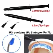 1.5ml/3ml Dental Gum Dam Gingival Barrier Protection Gel Syringe Teeth Whitening