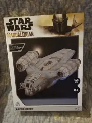 Star Wars The Mandalorian Razor Crest Paper Model Kit 140 Pieces NEW Sealed