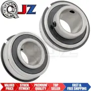 [Qty.2] New SER208 Insert Ball Bearing w/ Snap-Ring [40mm ID x 80mm OD x 28mm W]
