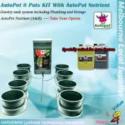HYDROPONICS AUTOPOT 8 POTS AUTO FEEDING SYSTEM & SPECIALLY SUITED NUTRIENT