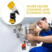 Water Heater Cleaning and Flushing Tool Drain and Clean Stirs Removing Clogs YA