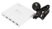 HPM SUB CHARGING STATION HPMD1235TC 80W 1xType-C & 4xType-A *Australian Brand