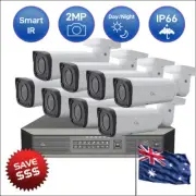HD 2MP 16 Channel Security CCTV POE IP Camera System with FREE 4TB HDD(Kit8)