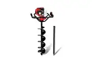 Giantz 92CC Post Hole Digger 200mm Petrol Drill Extension Bits Auger