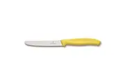 VICTORINOX STEAK AND TOMATO KNIFE 11cm WAVY EDGE - 7 COLOURS