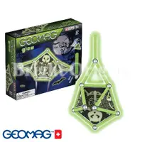 在飛比找松果購物優惠-瑞士GEOMAG 益智磁鐵棒-GLOW夜光版#331(37p