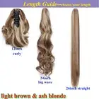 Long Drawstring Claw Clip Ponytail Hair Extension Long Wavy Pony Tail Hair Piece