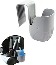 WedFeir Child Cup Holder for Convertible Car Seats, Car Seat Cup Holder, Baby Stroller Cup Holer Wheelchair Cup Holder, Child Cup Holders Compatible with The Majority of Car Seat Models – Grey