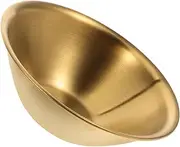 GALPADA Multi Functional Stainless Steel Salad Bowl Compact Condiment Dish for Outdoor Use Reusable Small Seasoning Container Stackable Design for Travel and Picnics