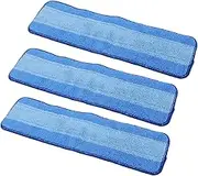 Mop Pad, Reusable Mop Cloth 3PCS Refills Mopping Cloths Wet Dry Heads for Bona Mops for Home for Bedroom for Bathroom