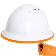 Full Brim Hard Hat Guard Accessories Strengthen Medium Orange