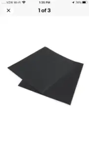 Qty 4 Grill Pro & Chef Brook Non-Stick Flexible Cooking Top Mats 15 3/4" x 13"