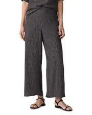 Eileen Fisher High Waist Ankle Pants