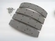 Brake Shoe Lining Kit With Rivets For Massey Ferguson 35 35x 135 240 Tractors