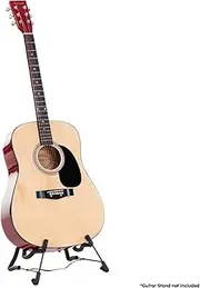 [Karrera] 41in Acoustic Wooden Guitar With Bonus Bag Strings Picks Strap - Natural