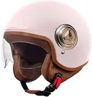 Mountain Bike Helmet - Open Face Half Bicycles Helmet - Skateboarding Supplies for Commuting Racing Riding Road Cycling Street Moped Electric Scooter Dirt Biking Motocross
