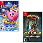 Kirby's Return to DreamLand Deluxe + Metroid Prime Remastered Switch New Bundle