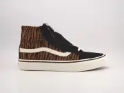 VANS Sk8-Hi 38 Decon S Animal Stripe Black Canvas Women’s Sneakers 7.5, 8, 9.5