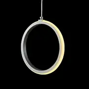 Delessi Bolla 1LT Ring Pendant - Tri-Colour - Black