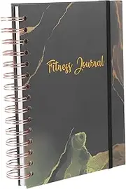 Gym Book Monthly Checks Fitness Planning Notebook Exercise Journal Workout Log Book for Body Weight Training