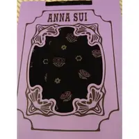 在飛比找蝦皮購物優惠-日本 ANNA SUI 黑色小花褲襪~ 全新