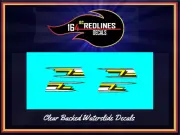 1/64 '3-Window '34 ZZ Top' Replica Decal SCR-0235
