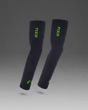 Recovery Flex Arm Sleeves, 2XU, S, Black/Nero, Unisex