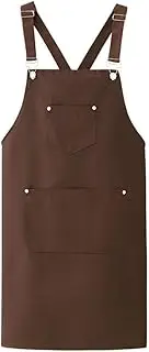 [MYSMFY] Aprons For Women Apron, Catering, Pure Cotton Cooking, Kitchen, Household Use Cooking Aprons For Kitchen Gardening, Colorful