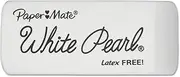 Paper Mate PAP70624 Eraser, Latex Free, Smudge Resistant, 3-PK, White