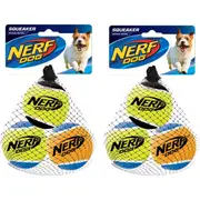 Nerf Dog Squeak Tennis Balls Multi 2PK 2.5"