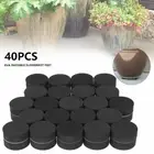 40X Non›slip Invisible Rubber Plant Flower Pot Feet Garden Plant Pot Feet Pad ‹☪