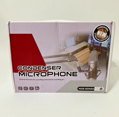Computer Condenser Microphone Network Sound Card Condenser Microphone
