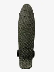 22" Skateboard Mini Cruiser Penny Style Board Plastic Deck.Carbon Fiber(Printing