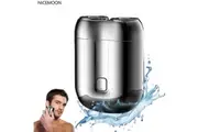 Mini Dual-Head Electric Shaver, Portable USB-C Rechargeable Shaver for Home and Travel