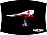 DISPLAY STAND for Star Wars Lego 75333 Obi-Wan Kenobi’s Jedi Starfighter NICE!