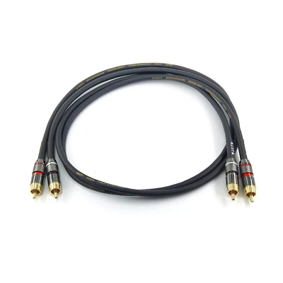 1RCA Male to 1RCA Male Stereo Audio Cable,Suitable for Home Theater, Amplifie...