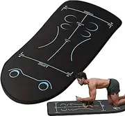 Exercise Mat for Ab Roller,Protective Workout Mat - 59x24 Inch Gym Equipment Workout Pad for Ab Roller Wheel, Folding Yoga Fitness Cushion
