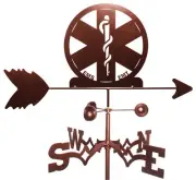 EMT Paramedic Weathervane (Roof Mounting Included)
