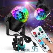 Luces de fiesta disco estroboscópica LED DJ Ball bombilla activada por sonido