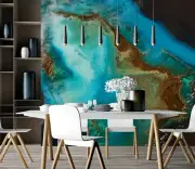 3D Blue Ocean Texture 25858NA Wallpaper Wall Murals Removable Wallpaper Fay