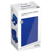 Ultimate Guard Twin Flip n Tray 200+ XenoSkin Deck Case (Monocolour Blue)