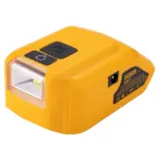 DCB090 Battery Adapter For DEWALT 14.4V/20V MAX USB+Type C Power Source-Charger