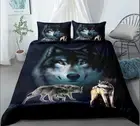 Animal Wolf King Duvet Cover Doona Cover Double Queen Bedding Set Quilt Cover