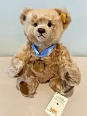 Steiff - 2002 Mohair Teddy Bear Made For The Danbury Mint - #666605