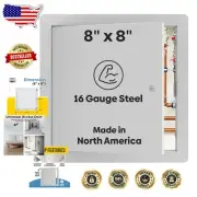 Easy-Install 8x8 Metal Access Panel - Universal Fit for Drywall and Ceilings