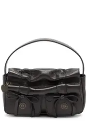 Acne Studios Rev Micro Crinkled Leather top Handle bag - Dark Brown ONE SIZE