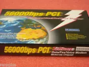 WS-5614PSL Wisecom 56K Motorola v.90 Internal Computer PCI Fax Modem/ Soft, New